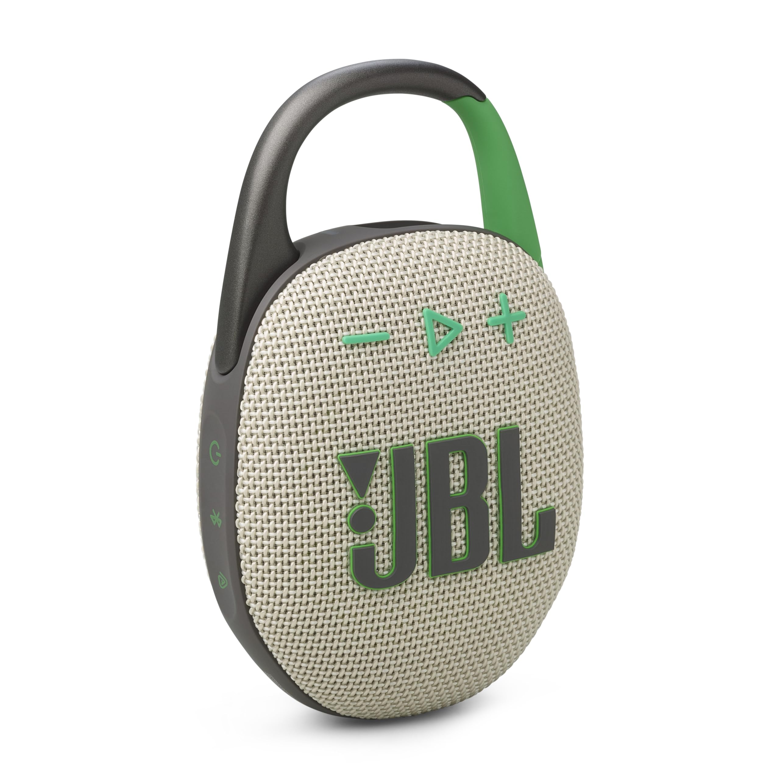JBL Clip 5 - Ultra-Portable, Waterproof & Dustproof Bluetooth Speaker, Big Pro Sound with Punchy bass, Integrated Carabiner, Up to 12 Hours of Play, Made in Part with Recycled Materials (Purple)